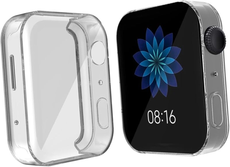 Jojofuny 2 حزمة Soft TPU Rubber Protective Case Cover For Watch Scratch Resistant - Image 5